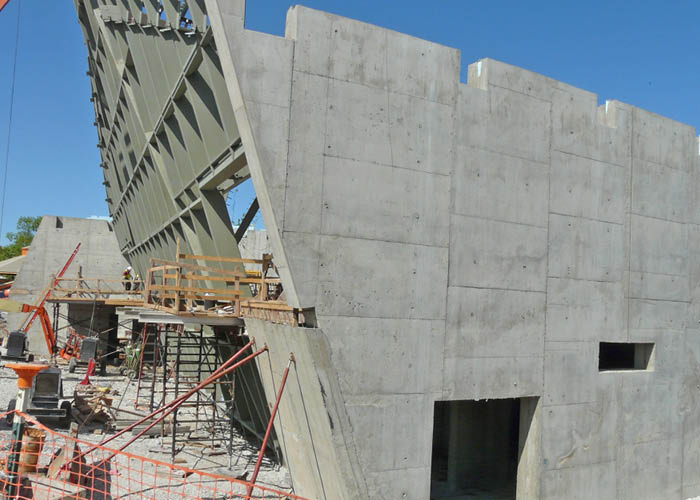 Indianapolis Zoo, Simon Skjodt International Orangutan Center Turner Construction EZ-GANG Forming System, EZ-SHORE Indianapolis, IN