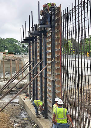 Garfield Bridge Beaty Construction, Inc. EZ-GANG Forming System Indianapolis, IN